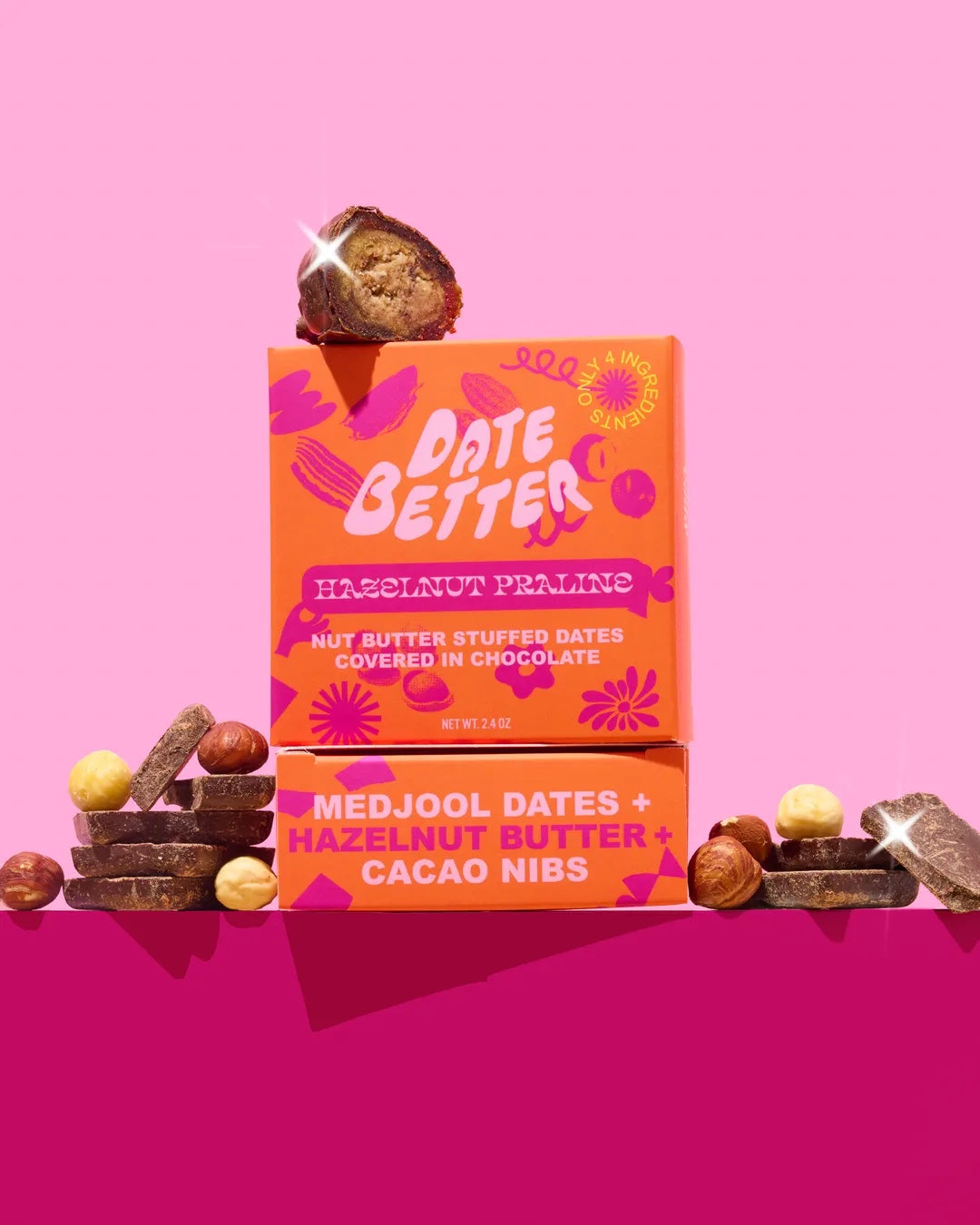 Hazelnut Praline by Date Better