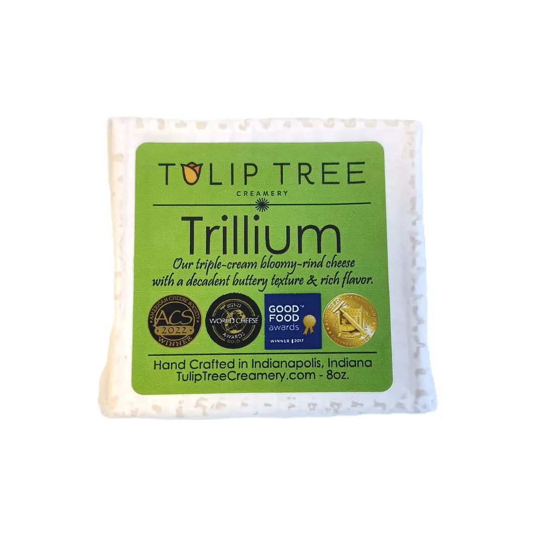 Trillium - Bloomy Rind Cheese by Tulip Tree Creamery