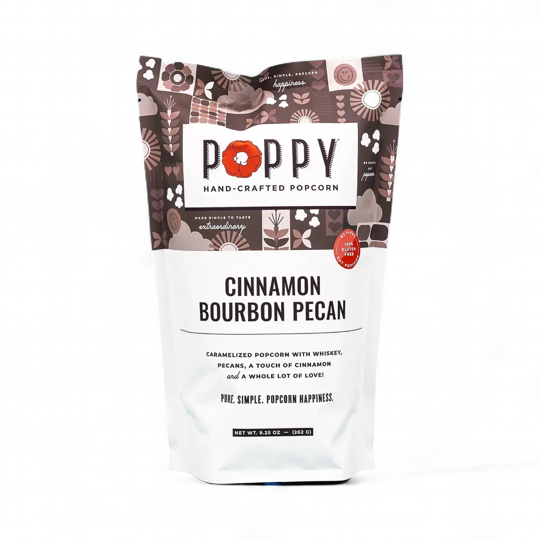 Cinnamon Bourbon Pecan Popcorn by Poppy