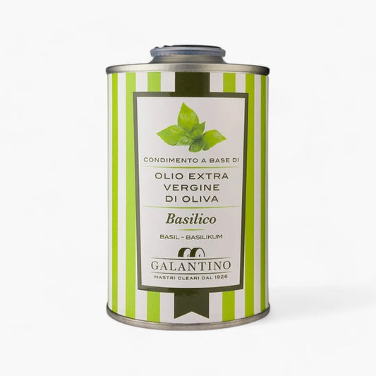 Basil Extra Virgin Olive Oil by Galantino - 250 ml