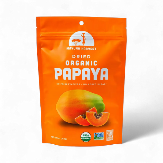 Organic Dried Papaya - 6 oz