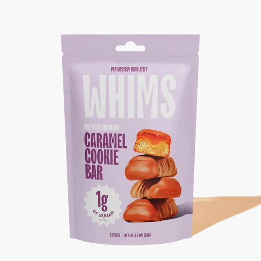 Oat Milk Chocolate Caramel Cookie Bar by Whims - 2.8 oz