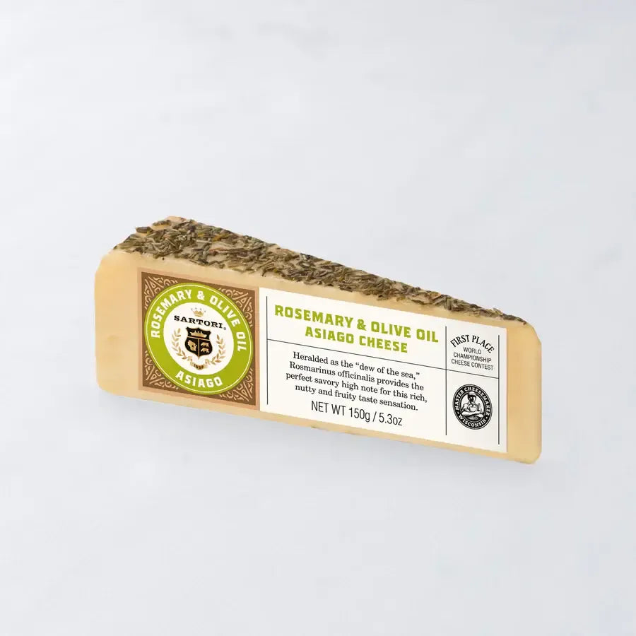 Asiago Rosemary & Olive Oil Cheese 5 oz