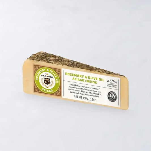 Asiago Rosemary & Olive Oil Cheese 5 oz