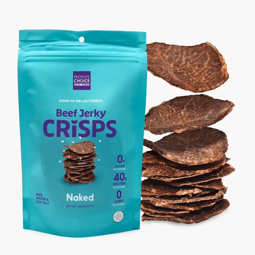 Beef Jerky Crisps by People’s Choice Beef Jerky