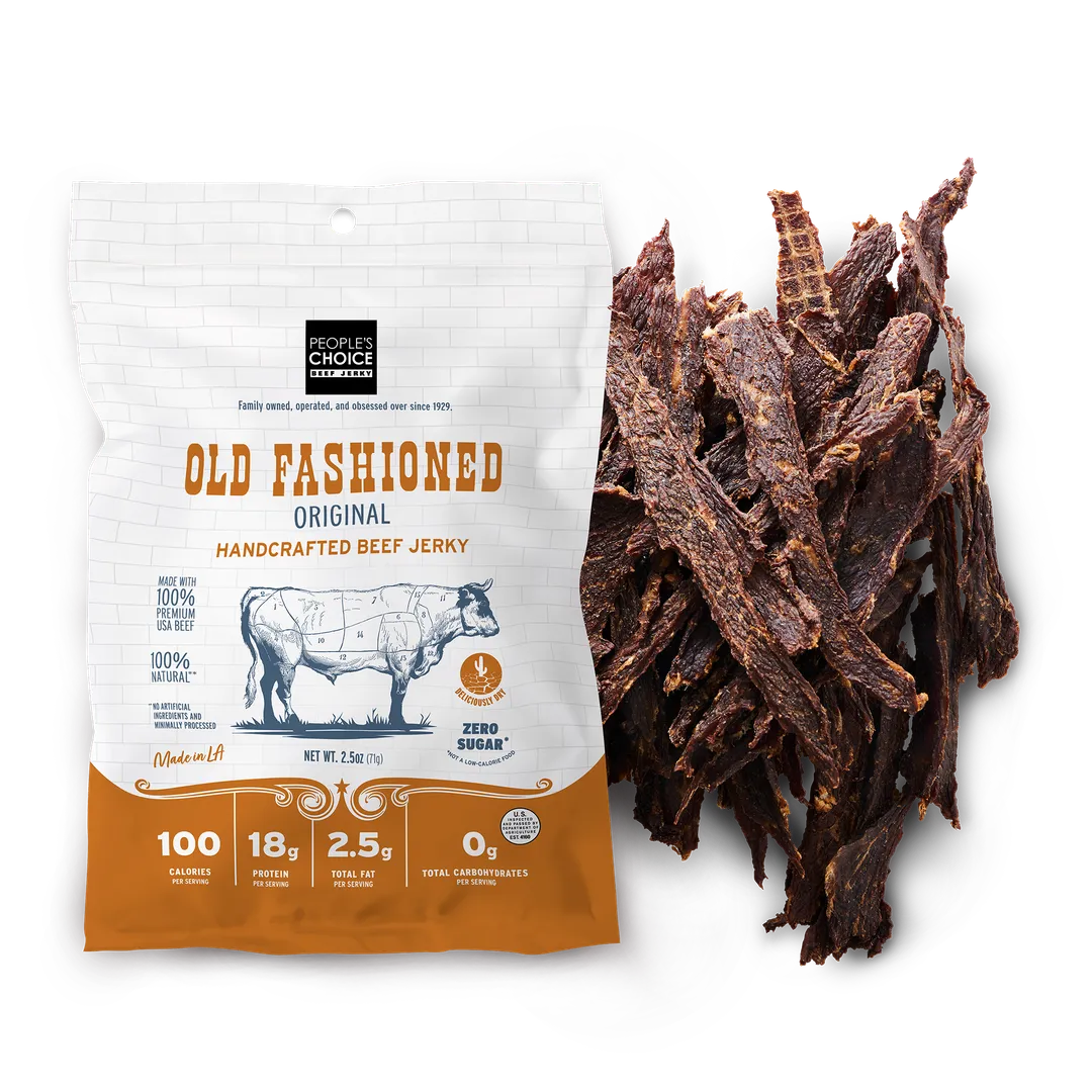 Old Fashioned Original Handcrafted Beef Jerky