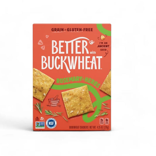 Crackers by Better with Buckwheat