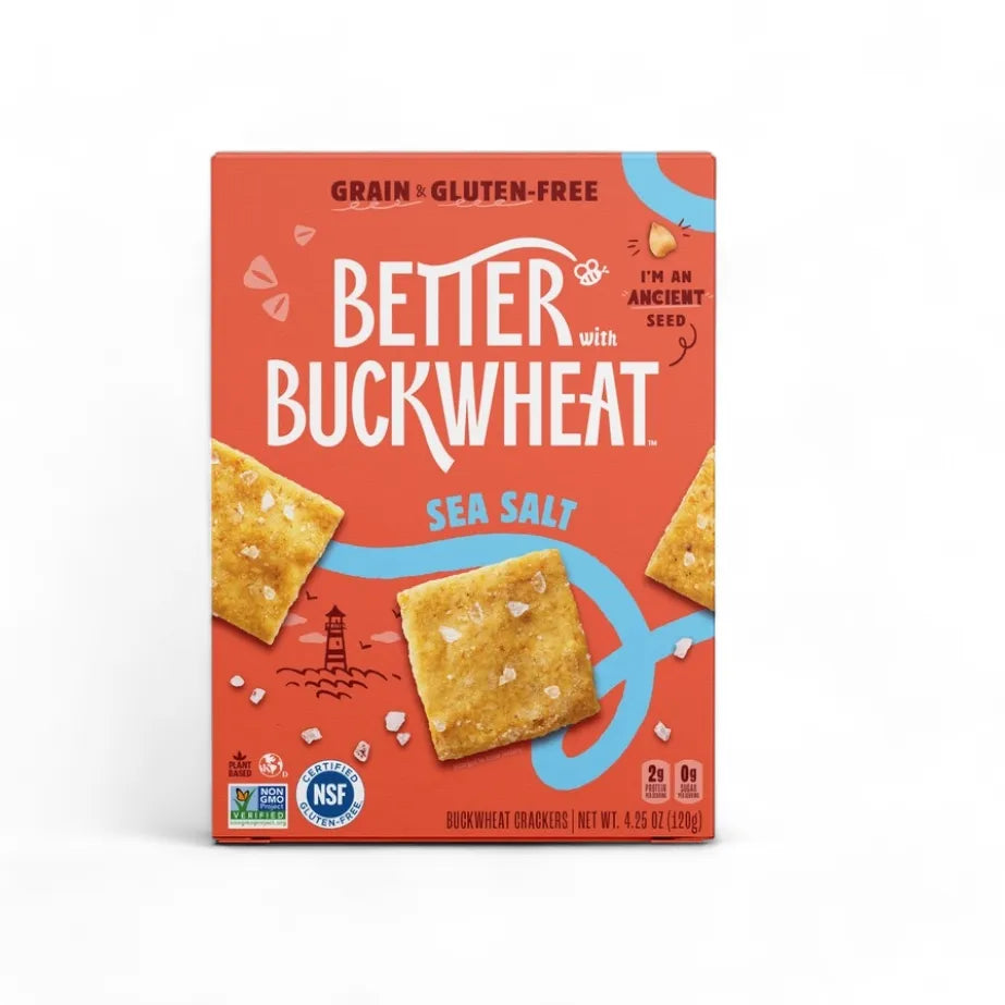 Crackers by Better with Buckwheat